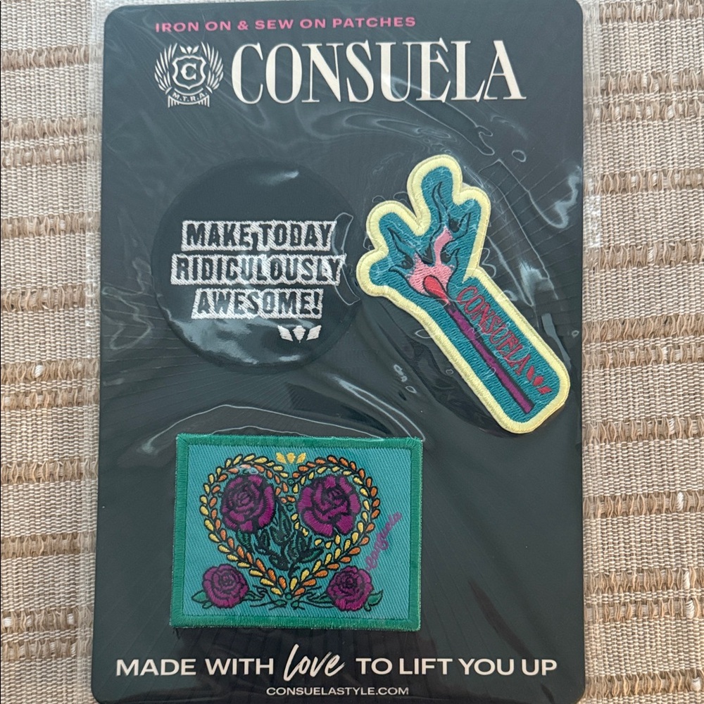 Consuela Embroidered Patch Collection - Picture 4 of 9